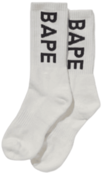 BAPE SOCKS ( 4 COLOURWAYS )