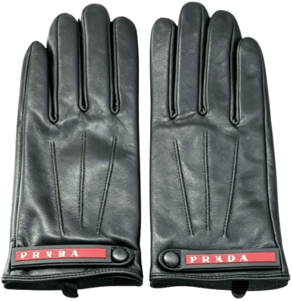 PRADA LEATHER GLOVES ( 2 COLOURWAYS )
