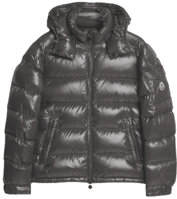 MONCLER MAYA SHINY PUFFER JACKET