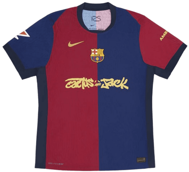 BARCELONA X TRAVIS SCOTT JERSEY ( 2 STYLES )